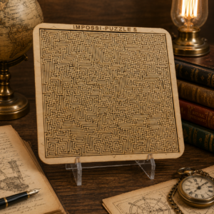 Impossi-Puzzle 5 – Extremely Difficult Wooden Puzzle | Ultimate Brain Teaser Challenge