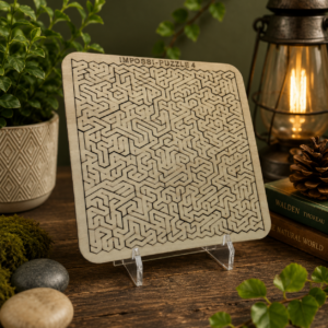 Impossi-Puzzle 4 – Extremely Difficult Wooden Puzzle | Ultimate Brain Teaser Challenge